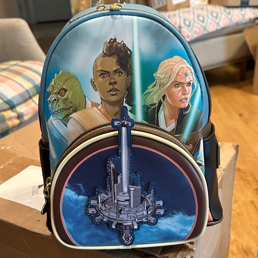 Loungefly Disney Star Wars The High Republic Comic Cover Mini Backpack Cosplay